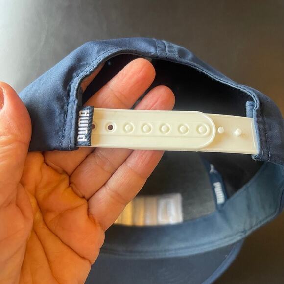 PUMA Logo Men's Baseball Cap Snapback Hat One size - Picture 4 of 6